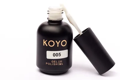 לק ג''ל KOYO גוון 005 פאני באני חלבי שקוף - Kiklak - יבוא ושיווק ציוד לציפורניים וקוסמטיקה