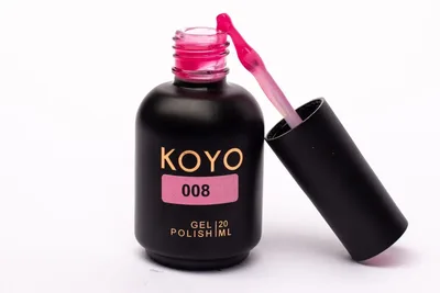 לק ג''ל KOYO גוון 008 בסיס לפרנץ - Kiklak - יבוא ושיווק ציוד לציפורניים וקוסמטיקה