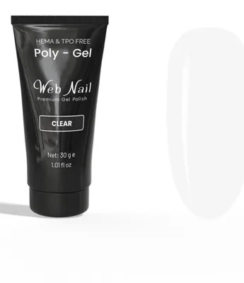 פוליג׳ל/אקרילג׳ל וואבנייל שקוף